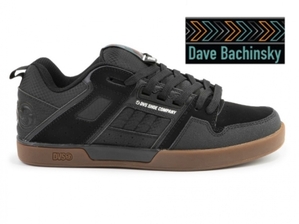 Chaussure Skate DVS COMANCHE 2.0 Dave B Noir Grise Homme | YQLQ-49104051