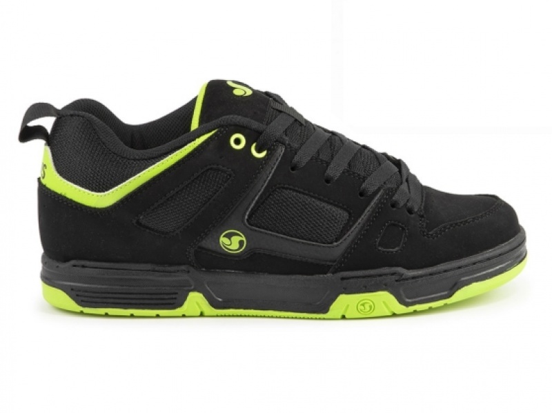 Chaussure Skate DVS GAMBOL Noir Vert Homme | EADX-83105307