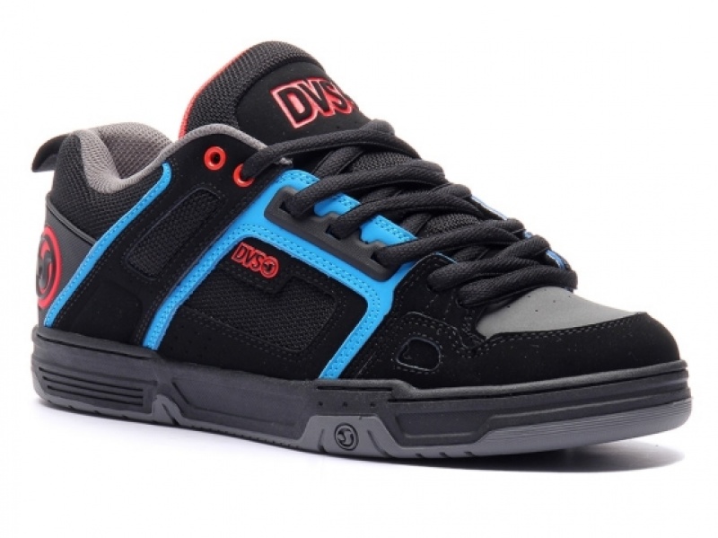 Chaussure Skate DVS COMANCHE Noir Bleu Homme | WHLD-04104328