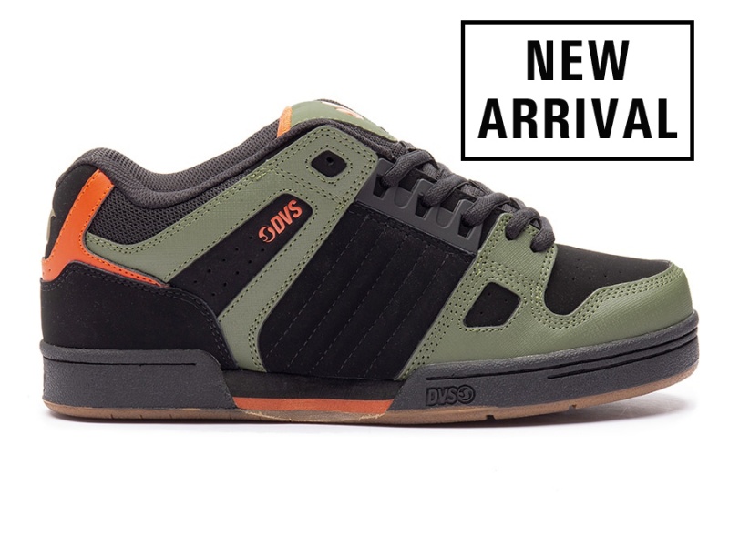 Chaussure Skate DVS Celsius Noir Camouflage Orange Homme | JCAP-60625213