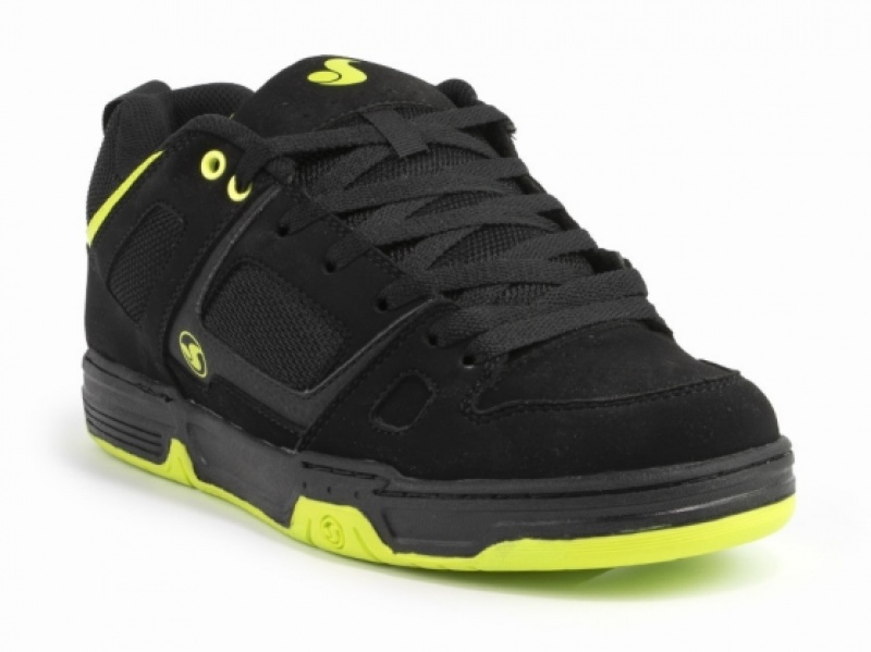 Chaussure Skate DVS GAMBOL Noir Vert Homme | EADX-83105307