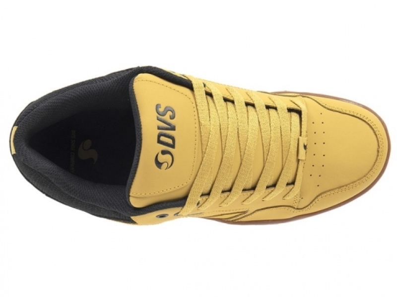 Chaussure Skate DVS ENDURO 125 Marron Jaune Homme | ZCPB-63880211