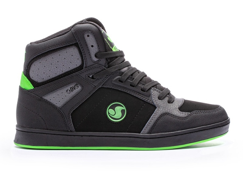 Chaussure Skate DVS HONCHO Noir Grise Vert Homme | OQEM-60741673