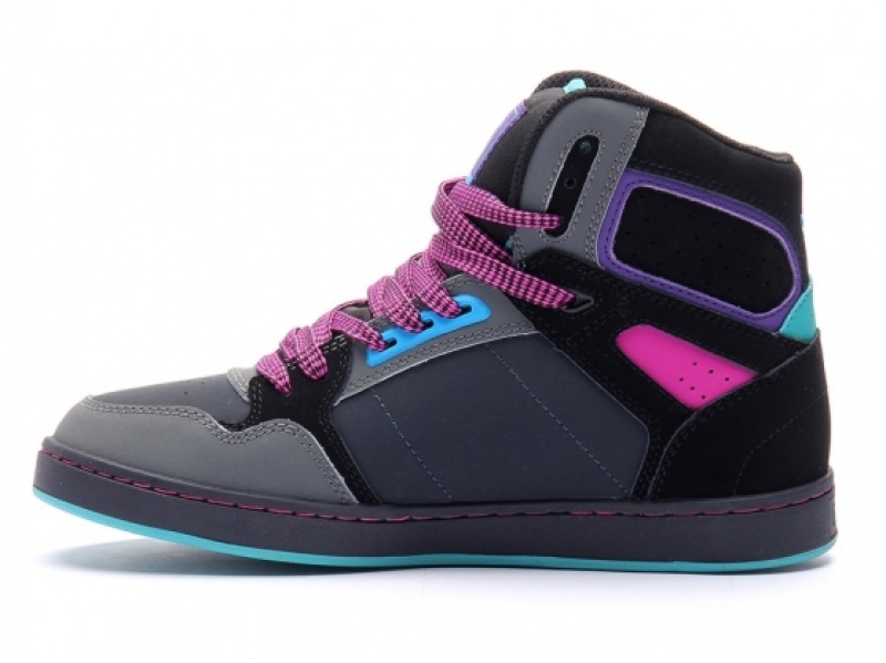 Bottes DVS HONCHO Grise Rose Bleu Femme | SZJN-67577212