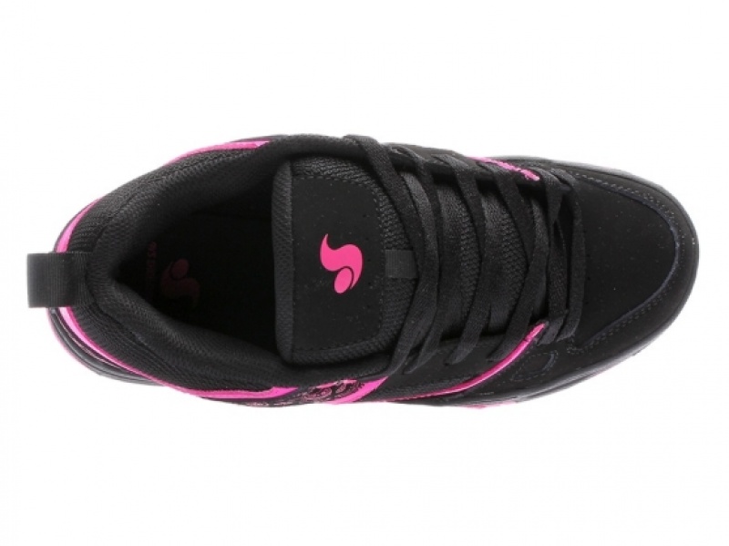 Chaussure Skate DVS GAMBOL Noir Rose Femme | AJNM-13103187